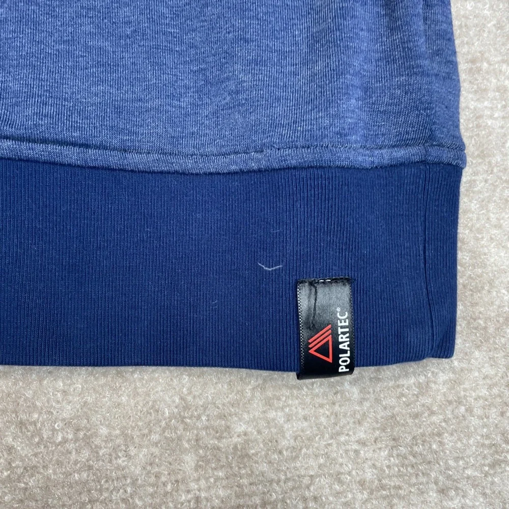 Banana‎ Republic Polartec Half Zip Pullover Sweatshirt Navy Blue XXL Mens